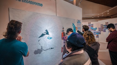 Inauguraron la muestra ‘Ushuaia ciudad de murales’ en la Casa de la Cultura