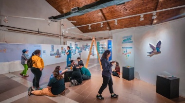 Inauguraron la muestra ‘Ushuaia ciudad de murales’ en la Casa de la Cultura