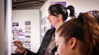 Inauguraron la muestra ‘Ushuaia ciudad de murales’ en la Casa de la Cultura