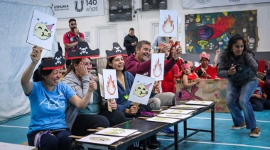 Juegos, disfraces y música en el cierre del primer contingente de las colonias de verano