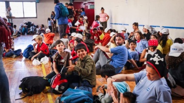 Juegos, disfraces y música en el cierre del primer contingente de las colonias de verano