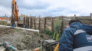 El Municipio de Tolhuin lleva adelante diversas tareas de infraestructura en la ciudad
