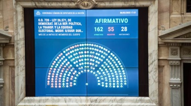 Media sanción a la suspensión de las PASO