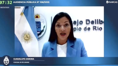 Guadalupe Zamora insistió en “frenar los tarifazos de gas que perjudican a las familias fueguinas”