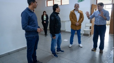 Avanzan trabajos de refacción y mantenimiento en instituciones educativas de la provincia