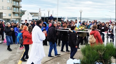 La grey católica se manifestó por la Virgen de Lourdes