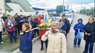 La grey católica se manifestó por la Virgen de Lourdes
