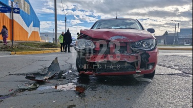 Choque terminó con uno de los conductores trasladado al hospital