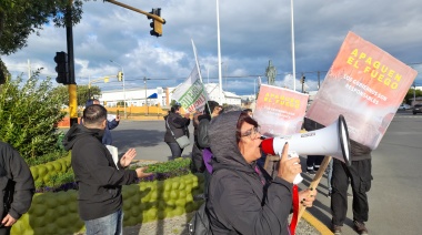 Hubo manifestaciones en la provincia por los incendios en la Patagonia