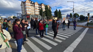 Hubo manifestaciones en la provincia por los incendios en la Patagonia