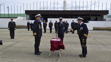 El Capitán Alfredo Banegas asumió como comandante de la Brigada de Infantería de Marina Austral
