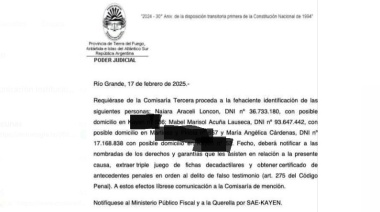 “Debemos tomar conciencia de lo que significa una falsa denuncia”