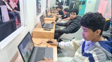Cientos de chicos se sumaron al Lan Party de Verano en el Espacio Tecnológico