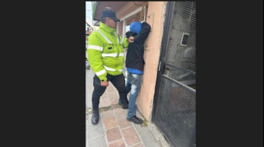 Diego Sarome fue detenido por daños y amenazas