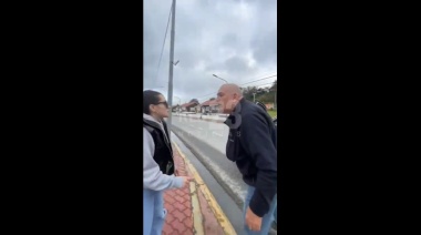 Pastor evangélico protagonizó violenta escena después de un accidente de tránsito