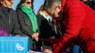 El Gobernador Melella encabezó la entrega de 54 viviendas en Río Grande