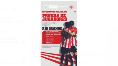 Estudiantes de La Plata prueba jugadores este domingo