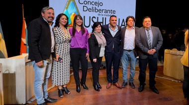 Tolhuin acompañó al intendente Vuoto en la apertura de sesiones