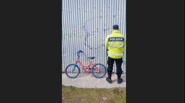 Robó una bici amenazando al dueño, escapó y al ser detenido le dio un cabezazo al patrullero