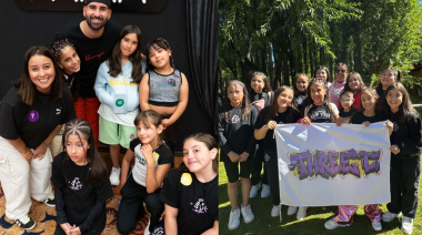 Bailarinas riograndenses brillaron en una experiencia única con Emir Abdul en El Calafate