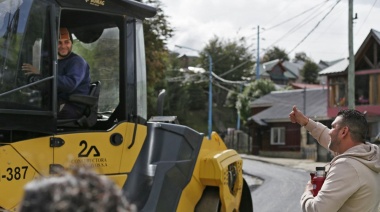 Vuoto recorrió las obras de la segunda etapa que avanza de manera sostenida