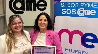 La Cámara de Comercio de Ushuaia acompañó la ceremonia de la distinción Mujer Empresaria CAME-2025