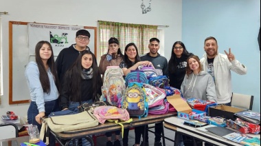 Tras entrega de útiles escolares el MTDS se enfoca en campaña por Bahía Blanca