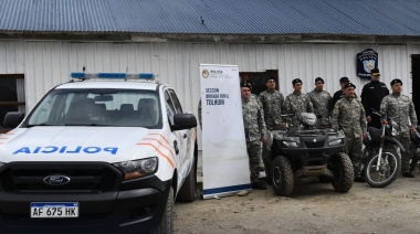Nuevo patrullero para la Brigada Rural Tolhuin