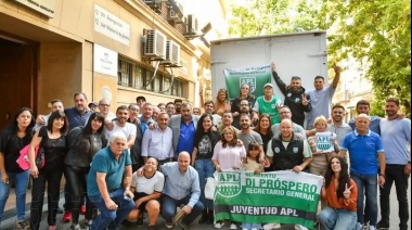 Empleados legislativos impulsaron colecta solidaria para asistir a vecinos de Bahía Blanca