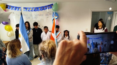 Festejaron el primer aniversario de la escuela de Almanza