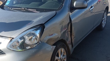 Violento choque en esquina de Chacra 2