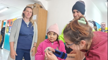 Gran respuesta vecinal a la campaña de vacunación y chipeo de canes y felinos