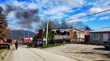 Principio de incendio en un local de Tolhuin fue rápidamente controlado