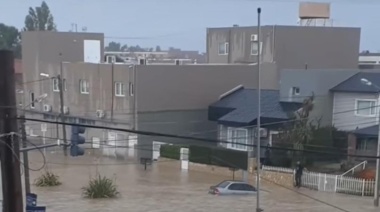 Comodoro está gravemente afectada por un temporal