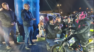 Se realizó la Largada Simbólica de ‘La Vuelta a la Tierra del Fuego’