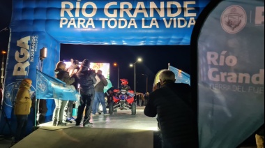 Se realizó la Largada Simbólica de ‘La Vuelta a la Tierra del Fuego’