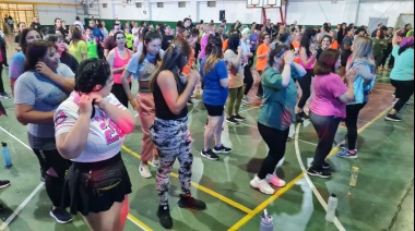Éxito del ‘Río Grande Solidario Zumbathón: Bailamos por Bahía Blanca’ en la UTN
