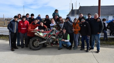 Con notable actuación Gastón Martínez se adjudicó la 41° Vuelta a la Tierra del Fuego en Moto Experto