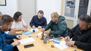 Municipio y SITOS acordaron nueva recomposición salarial para los trabajadores de obras sanitarias de Río Grande
