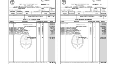 El sueldo de un senador del interior es de $3.661.184,81