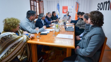 Jonatan Bogado participó de la sesión preparatoria en Tolhuin