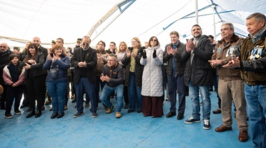 “No deja de ser un gesto que venga y acompañe al pueblo de Tierra del Fuego”