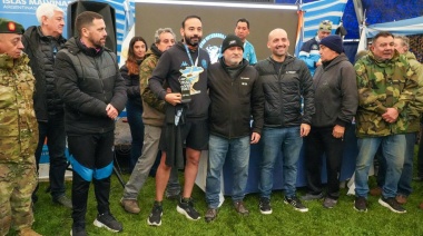 Con gran convocatoria se realizaron la travesía acuática y la prueba atlética por Malvinas