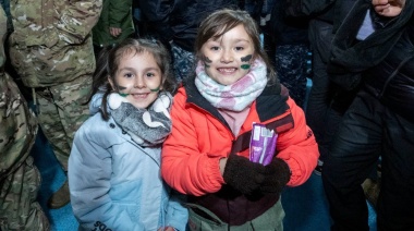 Una vez más Ushuaia estuvo junto a los excombatientes en la vigilia del 2 de abril