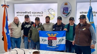 Bogado recibió a Veteranos de Malvinas de Buenos Aires y destacó la importancia de “continuar con la malvinización”