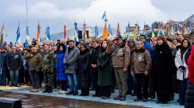 “La Causa Malvinas nos une a todos y nuestro compromiso diario de soberanía es en honor a la memoria de nuestros héroes”