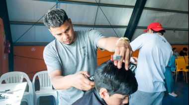 Gobierno finalizó las jornadas de control bucodental y corte de cabello gratuito en Río Grande