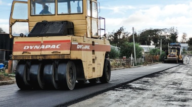 Tolhuin se prepara para el invierno con importantes mejoras viales