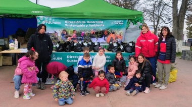 Tolhuin celebró con éxito la 2° Jornada de Ecocanje en la Plaza Cívica “Corazón de la Isla”