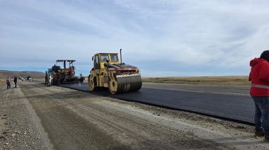 “Comenzó el asfaltado de la ruta Complementaria “i” ”, anunció Agustín Coto
